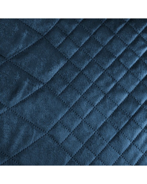 Narzuta velvet 170x210 Luiz 3 granatowa
