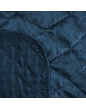 Narzuta velvet 170x210 Luiz 3 granatowa