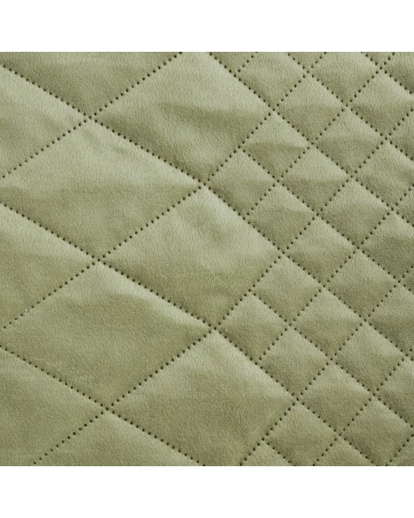 Narzuta velvet 200x220 Luiz 3 jasnozielona