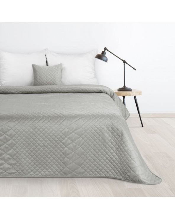 Narzuta velvet 170x210 Luiz 3 srebrna Eurofirany Narzuta velvet 170x210 Luiz 3 srebrna