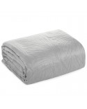 Narzuta velvet 170x210 Luiz 4 srebrna