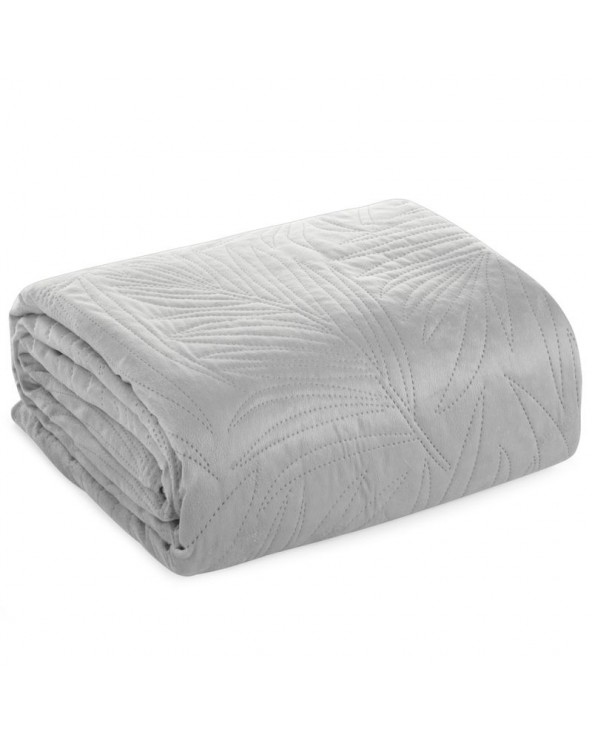 Narzuta velvet 220x240 Luiz 4 srebrna