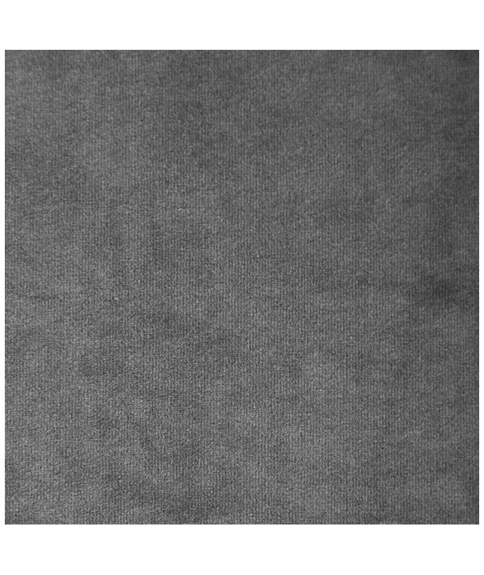 Zasłona welwetowa Velvet 140x250 stalowa z przelotkami