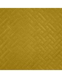 Narzuta velvet 200x220 Luiz 5 musztardowa