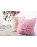 Poszewka futrzana 55x55 Furbi 818 miętowa