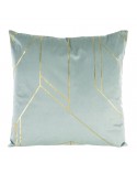 Poszewka velvet 45x45 Almes srebrna 