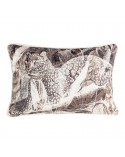Poduszka velvet 45x30 Amazonas beżowa/złota 