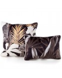 Poduszka velvet 45x30 Amazonas beżowa/złota 