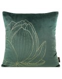Poszewka velvet 45x45 Blink 19 ciemnomiętowa