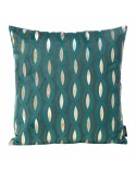 Poszewka velvet 45x45 Blink 5F turkusowa/złota