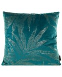 Poszewka velvet 45x45 Blink 9E turkusowa/złota