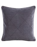 Poszewka velvet 45x45 Cora grafitowa