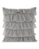 Poszewka płócienna 45x45 Daisy stalowa 
