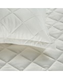 Poszewka velvet 45x45 Kristin 1 biała