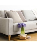 Poszewka boho 40x40 Lidia naturalna