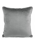 Poszewka velvet 40x40 Lili stalowa 