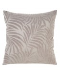 Poszewka velvet 40x40 Livia beżowa 