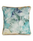 Poszewka velvet 45x45 Love turkusowa