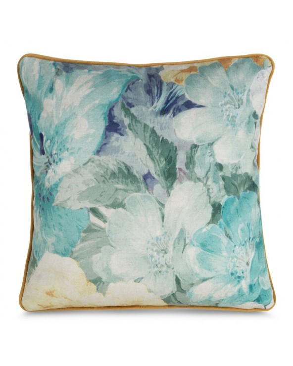 Poszewka velvet 45x45 Love turkusowa Eurofirany Poszewka velvet 45x45 Love turkusowa
