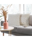 Poszewka płócienna 45x45 Monic 2 naturalna