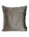 Poszewka velvet 45x45 Ria4 ciemnobeżowa