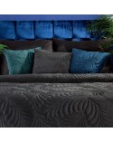 Poszewka velvet 45x45 Ria4 ciemnobeżowa