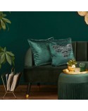 Poszewka velvet 45x45 Royal 2 czarna 
