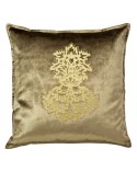 Poszewka velvet 45x45 Royal 4 ciemnobeżowa