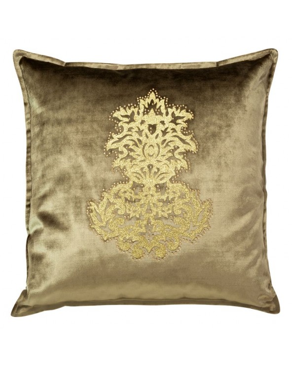 Poszewka velvet 45x45 Royal 4 ciemnobeżowa