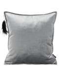 Poszewka velvet 45x45 Royal 5 srebrna 
