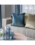 Poszewka velvet 45x45 Royal 5 srebrna 