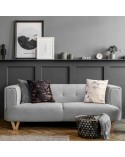 Poszewka velvet 40x40 Tonia kremowa