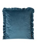 Poszewka velvet 45x45 Velvet 25 niebieska