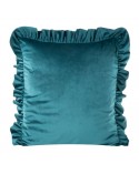 Poszewka velvet 45x45 Velvet 25 ciemnoturkusowa