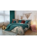 Poszewka velvet 45x45 Velvet 25 ciemnoturkusowa