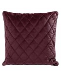 Poduszka velvet 50x50 Velvet 28 bordowa