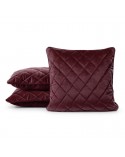 Poduszka velvet 50x50 Velvet 28 bordowa