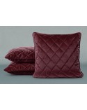 Poduszka velvet 50x50 Velvet 28 bordowa