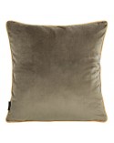 Poszewka velvet 45x45 Velvet 56 ciemnobeżowa