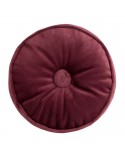 Wałek Velvet 59 bordowy