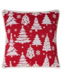 Poszewka Boże Narodzenie 45x45 Xmas 2 czerwona