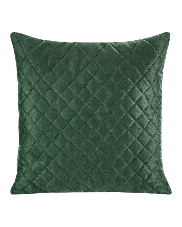 Poszewka velvet 40x40 Luiz 3 ciemnozielona