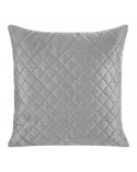 Poszewka velvet 40x40 Luiz 3 srebrna 