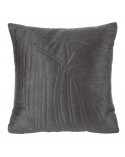 Poszewka velvet 40x40 Luiz 4 grafitowa