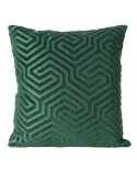 Poszewka velvet 40x40 Inga ciemnozielona 