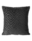 Poszewka velvet 40x40 Inga czarna 