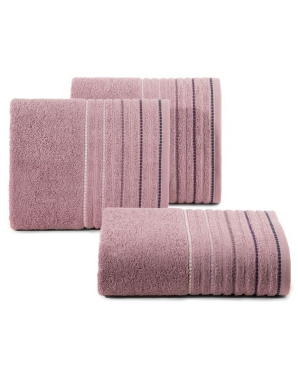 Ręcznik bawełna 70x140 Iza liliowy 