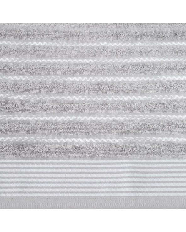 Ręcznik bawełna 50x90 Leo srebrny