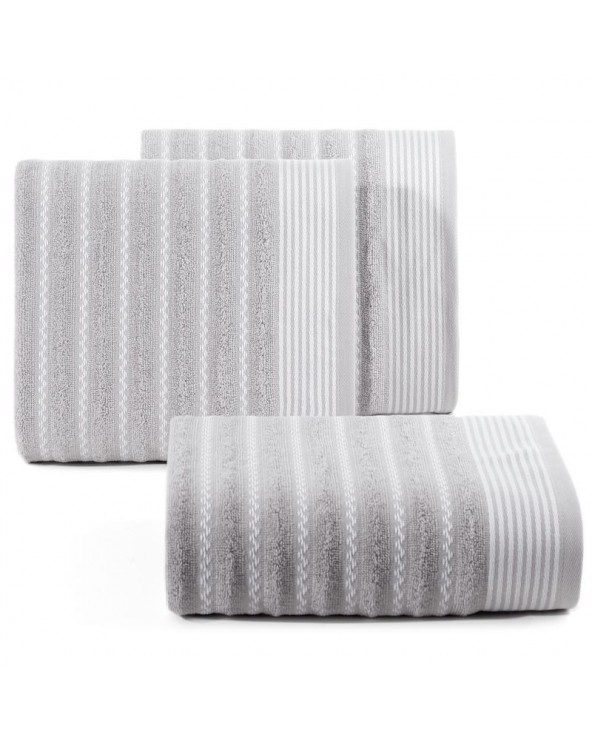 Ręcznik bawełna 70x140 Leo srebrny