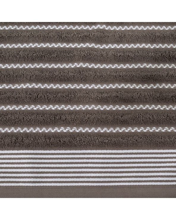 Ręcznik bawełna 70x140 Leo ciemnobrązowy